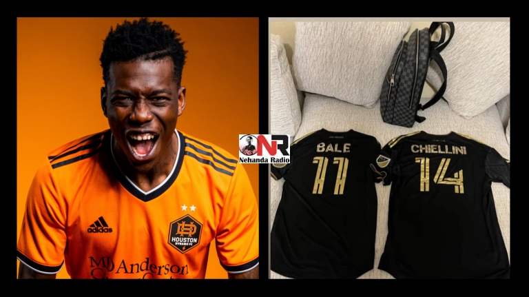 United States-based Warriors star Teenage Hadebe has received shirts from legendary players Gareth Bale and Giorgio Chiellini, who are now playing for Major Soccer League (MLS) side Los Angeles FC.