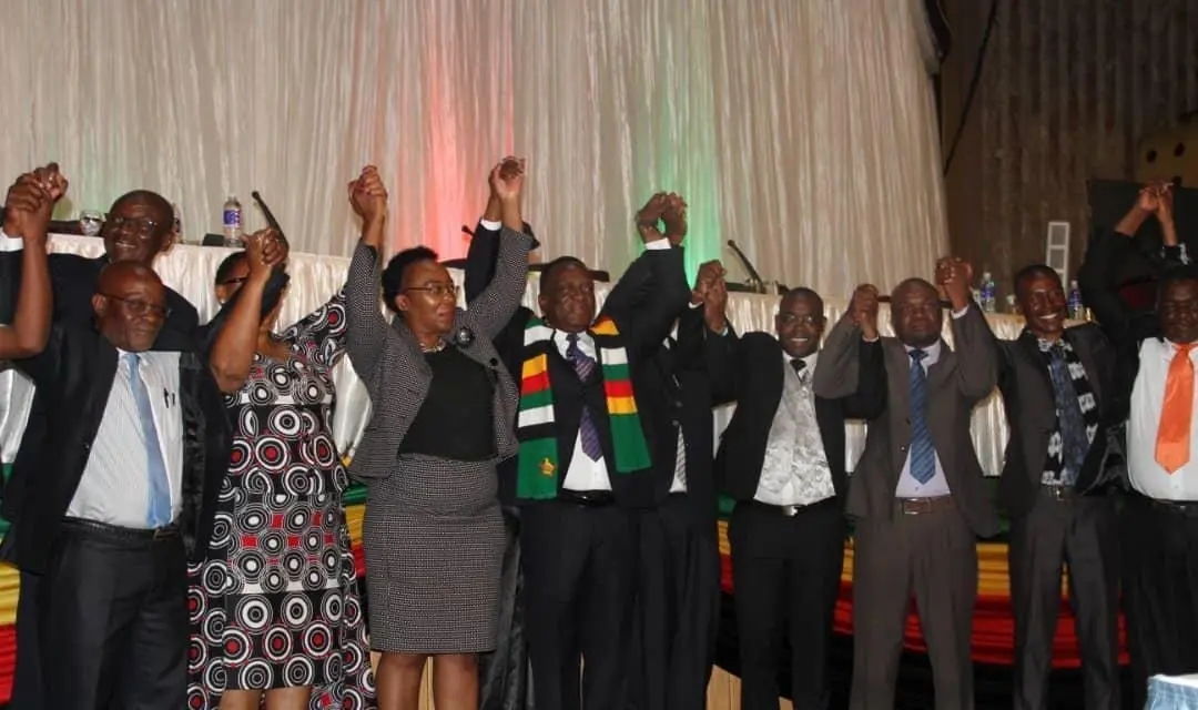 In a move that seemingly confirms the capture of the principals of the Political Actors Dialogue (POLAD) by Zanu-PF and its leader Emmerson Mnangagwa, the ruling party invited the controversial opposition parties to its 7th Zanu-PF People’s Congress place in Harare.