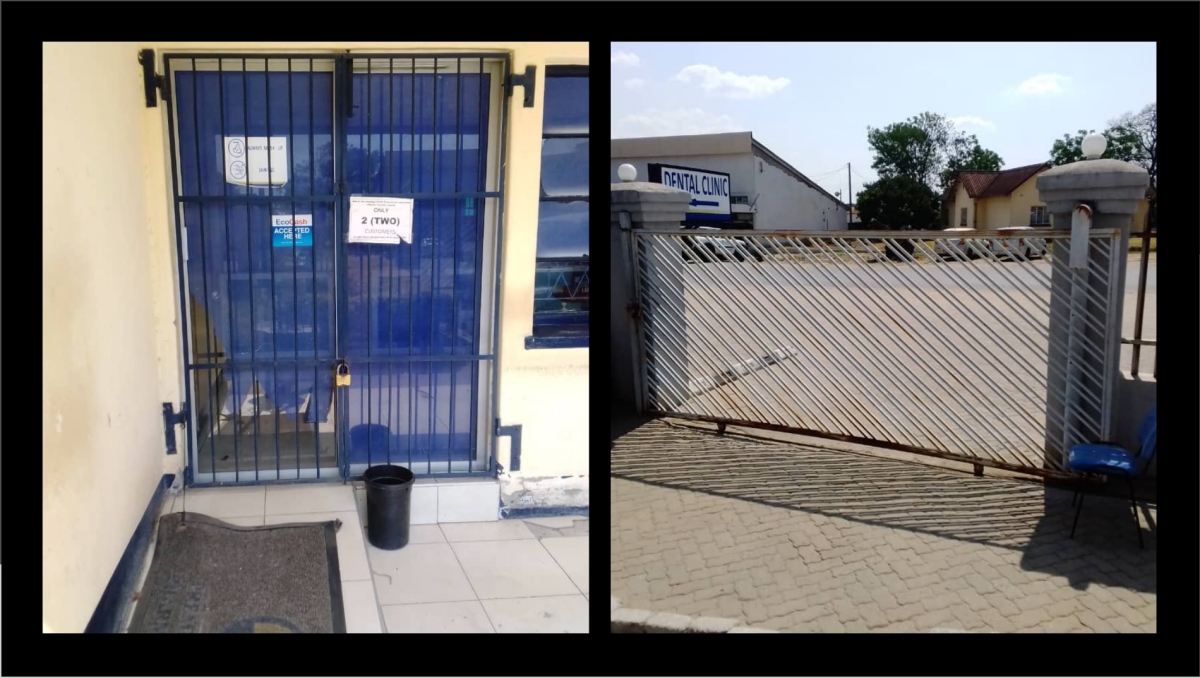 The PSMI hospital and pharmacy in Masvingo, which have shut down