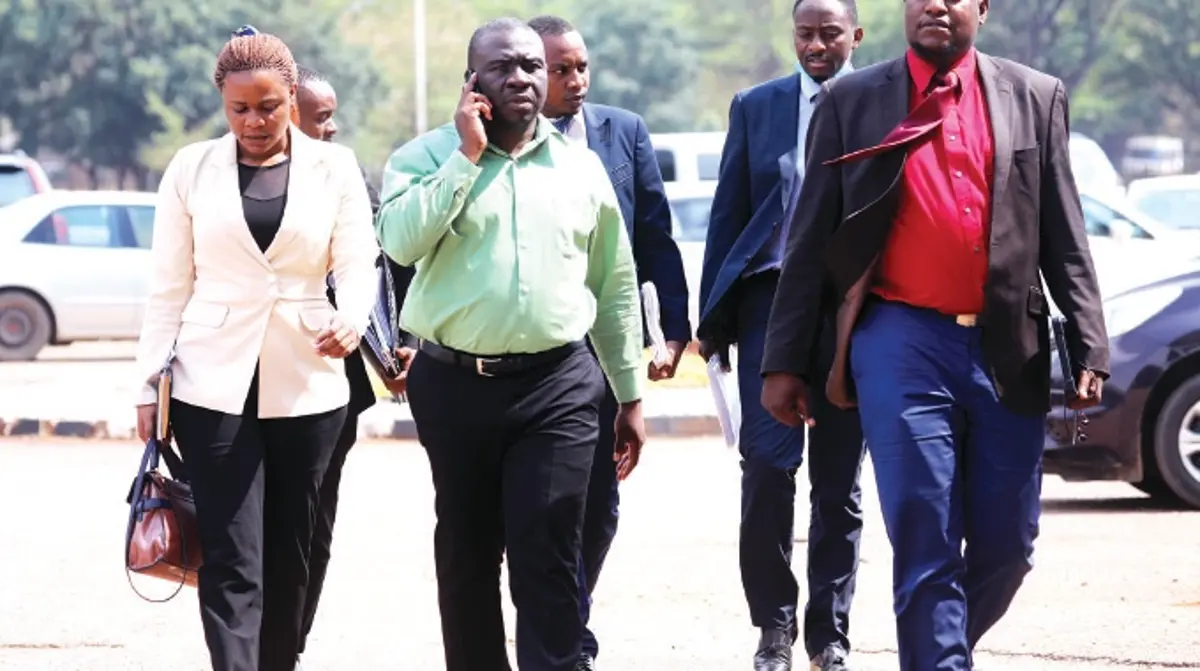 Erasmus Mavondo, an assistant accountant at the National Social Security Authority (NSSA) appeared in court on Tuesday on allegations of corruptly pampering the authority’s general manager Arthur Manase with a personal loan to buy a top of the range car using undervalued exchange rates. (Picture via The Herald)