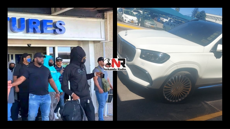 Rick Ross escapes accident by a whisker in Harare after tyre burst