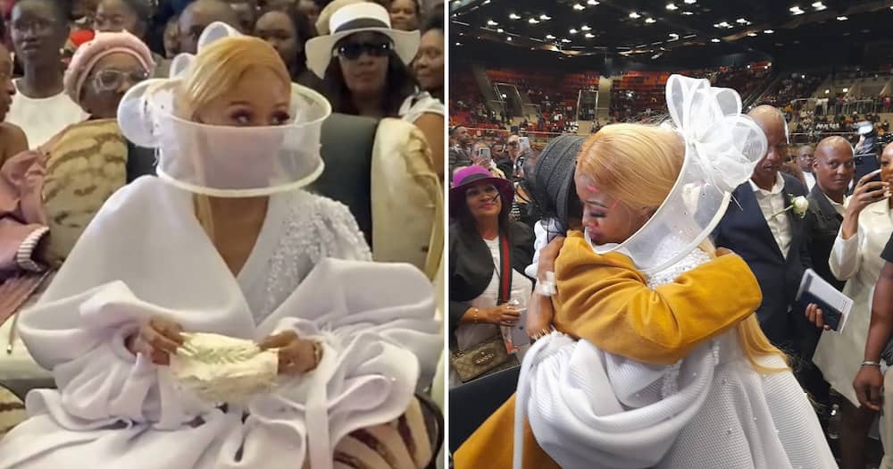 Babes Wodumo has paid tribute to her late husband Mandla “Mampintsha” Maphumulo and used her speech at the International Convention Centre in Durban on Friday to tell his mother "I forgive you" after years of feuding.