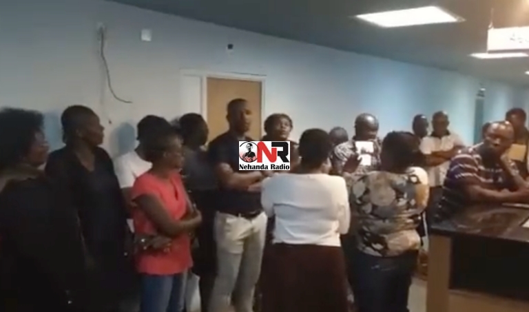 A video has gone viral showing workers at the Premier Service Medical Aid Society (PSMAS) breaking into tears after being retrenched without any package and outstanding salaries.
