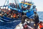 Libya shipwreck: At least 73 migrants presumed dead File picture of the Italian Navy rescuing migrants in the Mediterranean Sea. (Picture via Italian Coastguard/Massimo Sestini)