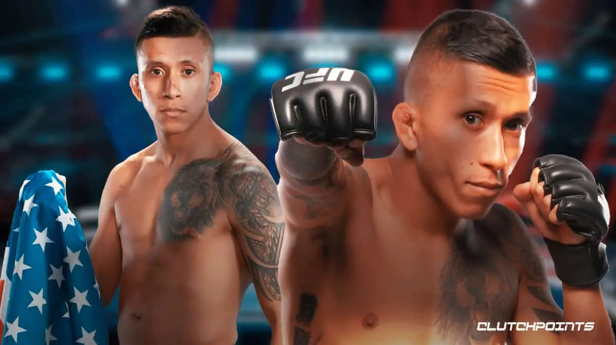 UFC fighter Jeff Molina (Picture graphics by Clutchpoints)