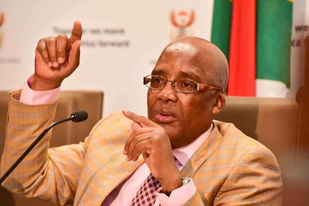 South African Home Affairs Minister Aaron Motsoaledi (Picture via Government of South Africa)