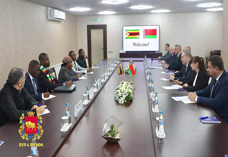 The First Lady Auxilia Mnangagwa is leading a delegation to Belarus which consists of her twin sons, Collins and Sean, as Zimbabwe deepens relations with its new found ally.