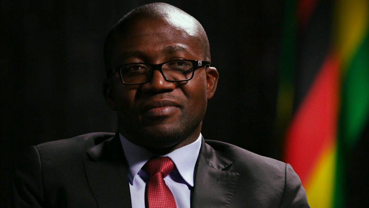 Minister of Environment, Climate, Tourism and Hospitality Industry Mangaliso Ndlovu (Picture via BBC HardTALK)