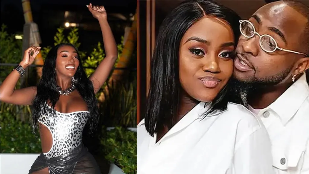 Anita Brown, the alleged new pregnant mistress of popular Nigerian Afrobeat singer, Davido has messaged his wife, Chioma Rowland.