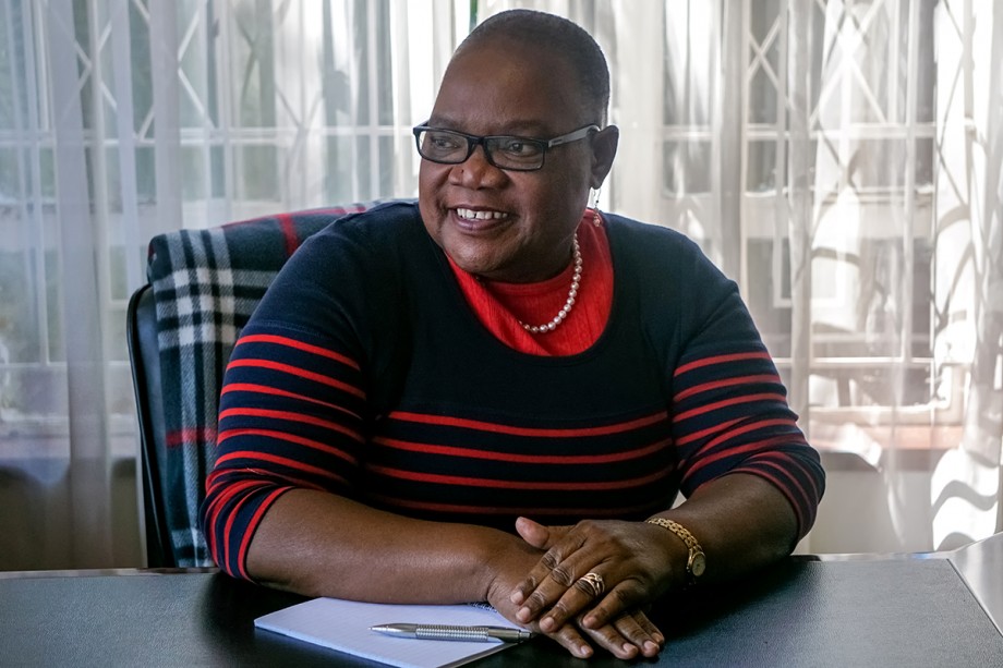 Former Vice President Joice Mujuru (Picture via Linda Mujuru - GPJ Zimbabwe)