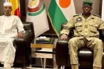ECOWAS gives Niger junta one week to cede power, threatens use of force Niger junta deputy leader Gen Salifou Mody (R) has met Chad's president Mahamat Idriss Déby Itno (L) (Picture via Chad Government)