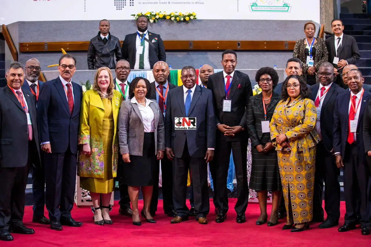 Uebert Angel (bottom right) has been appointed as the African Union's Pan African Parliament Ambassador for Interfaith Dialogue and Humanitarian Affairs.