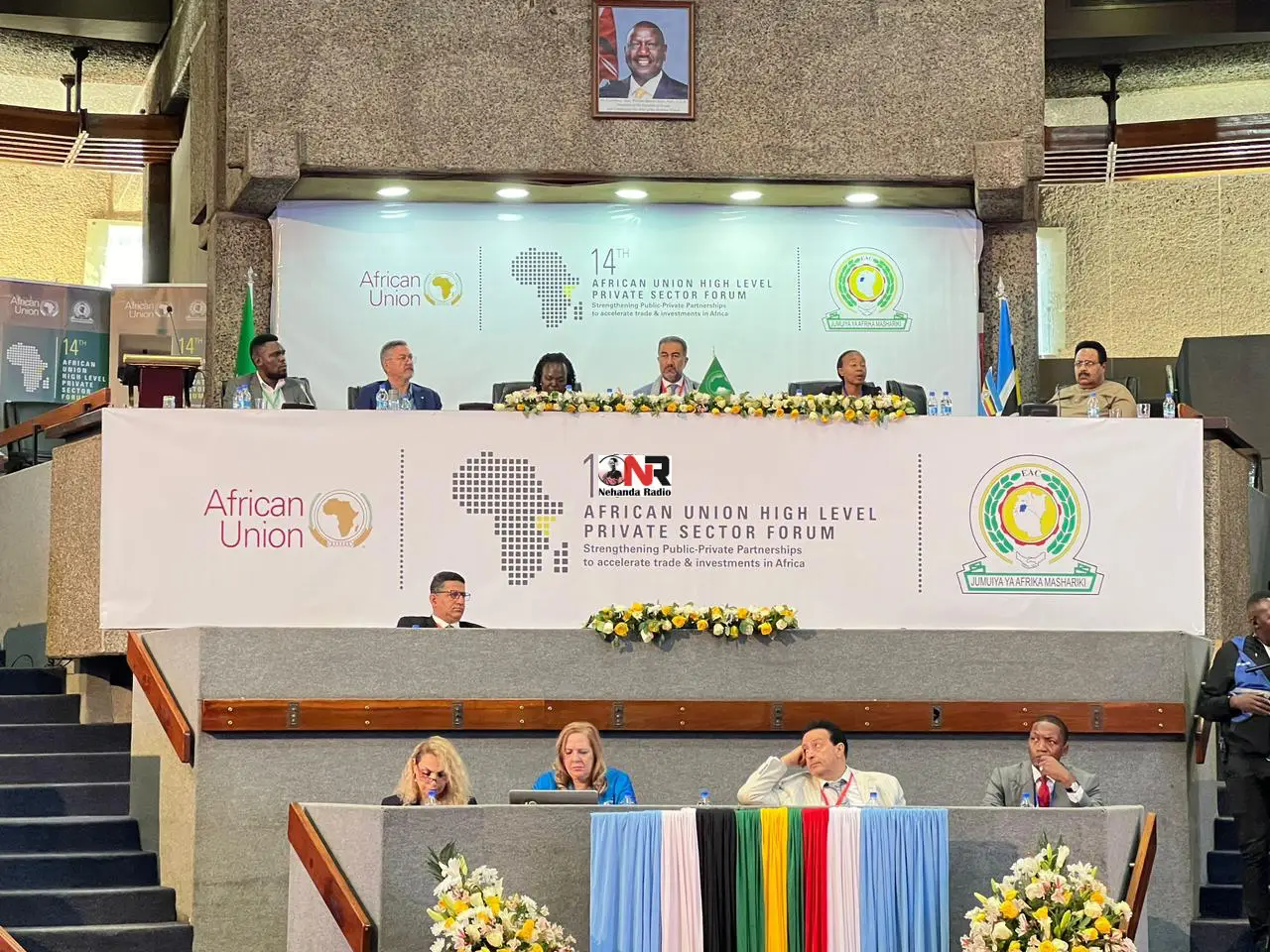 Uebert Angel (bottom right) has been appointed as the African Union's Pan African Parliament Ambassador for Interfaith Dialogue and Humanitarian Affairs.
