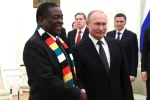 Global Chessboard: How China, Belarus, Russia and West vie for power in Zimbabwe Zimbabwean president Emmerson Mnangagwa seen here with Russian president Vladimir Putin (Picture via www.kremlin.ru)