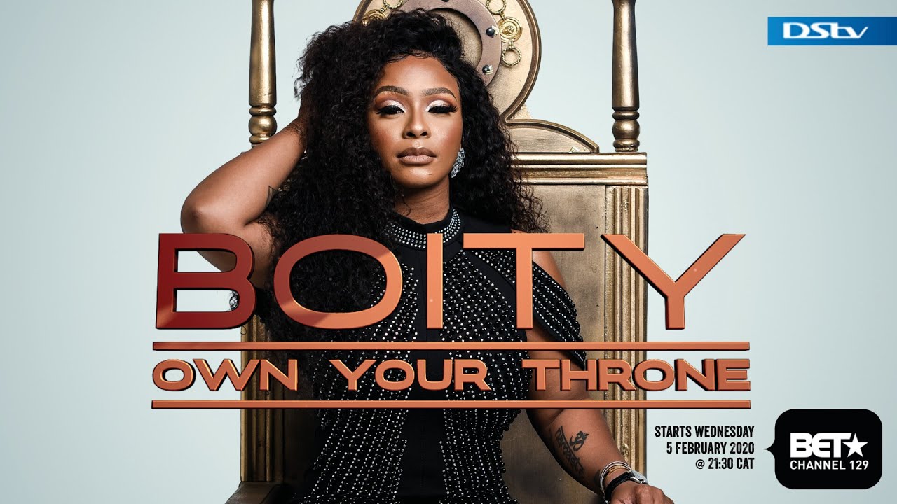 South African actress cum hip-hop star Boity (Pictures via BET Africa)