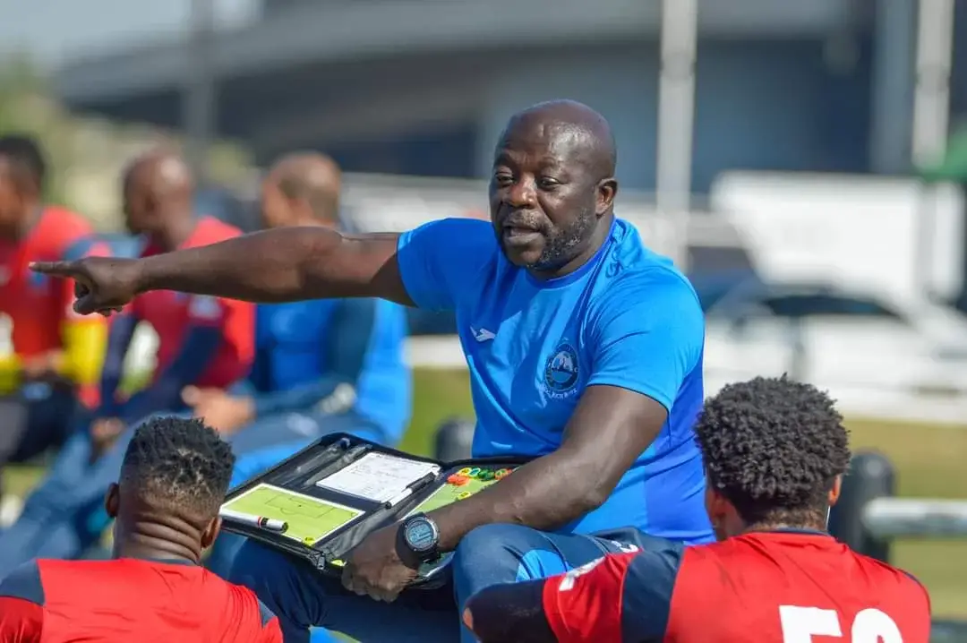 Kaitano Tembo took over Richards Bay early in July, replacing Vasili Manousakis, who was sacked along with his assistant coaches Pitso Dladla and Ronnie Gabriel. (Picture via Richards Bay FC)