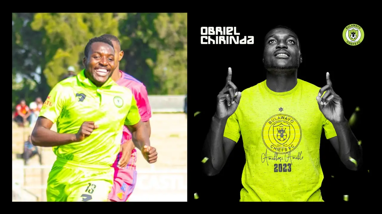 Bulawayo Chiefs striker and Premier Soccer League [PSL] leading top scorer, Obriel Chirinda