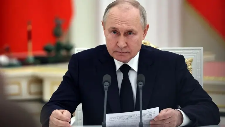 Vladimir Putin has broken his silence over Yevgeny Prigozhin's reported death (Picture via Kremlin)
