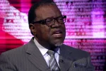 Hage Geingob, Namibia’s president, dies aged 82 after cancer treatment File picture of Namibian president Hage Geingob during an appearance on the BBC's HardTalk programme (Picture via BBC News)