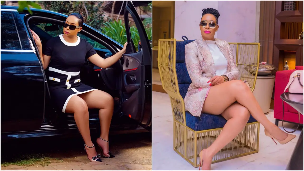 Socialite Pokello Nare has drawn ridicule from some social media users after she claimed that her current status was down to her business acumen