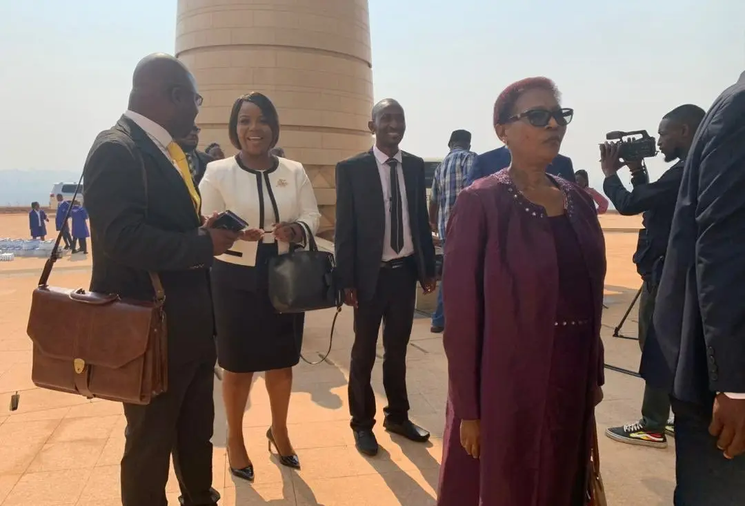 Former Deputy Prime Minister and Citizens Coalition for Change (CCC) senator, Thokozani Khupe (right) has revealed that she is battling a second cancer attack before she hopefully told her followers that "together we can beat cancer".