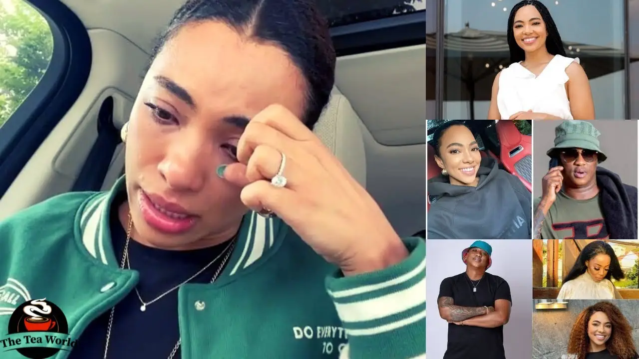 South African actress Amanda Du-Pont has claimed that musician and TV personality Molemo “Jub Jub” Maarohanye raped her several times (Graphics via YouTube - The Tea World)