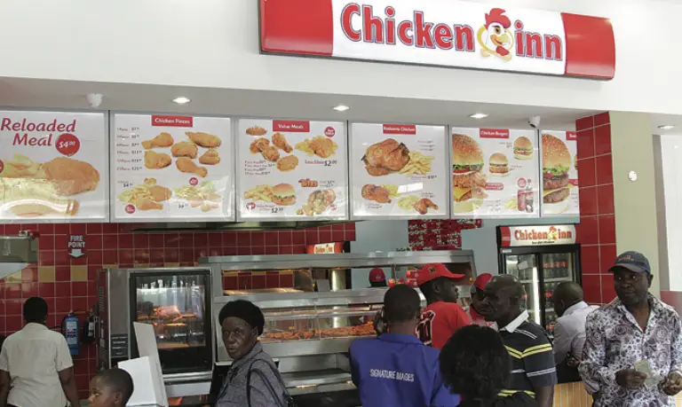 Chicken Inn has over 200 outlets in the country and throughout Africa