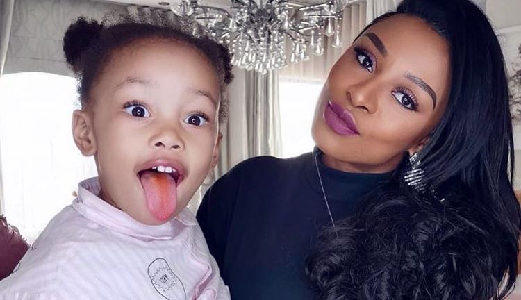South African musician DJ Zinhle has slammed critics that are alleging that she is using Kairo for social media content, after revealing that her daughter was still heartbroken about losing her father, AKA, and would sometimes breakdown as she remembered him. (Image: DJ Zinhle Instagram)