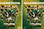 South Africa win record fourth Rugby World Cup in dramatic final South Africa clinched a record fourth Rugby World Cup title by doing just enough to deny 14-man New Zealand and retain their crown in a helter-skelter final in Paris. (Picture and graphics via Twitter - Springboks)