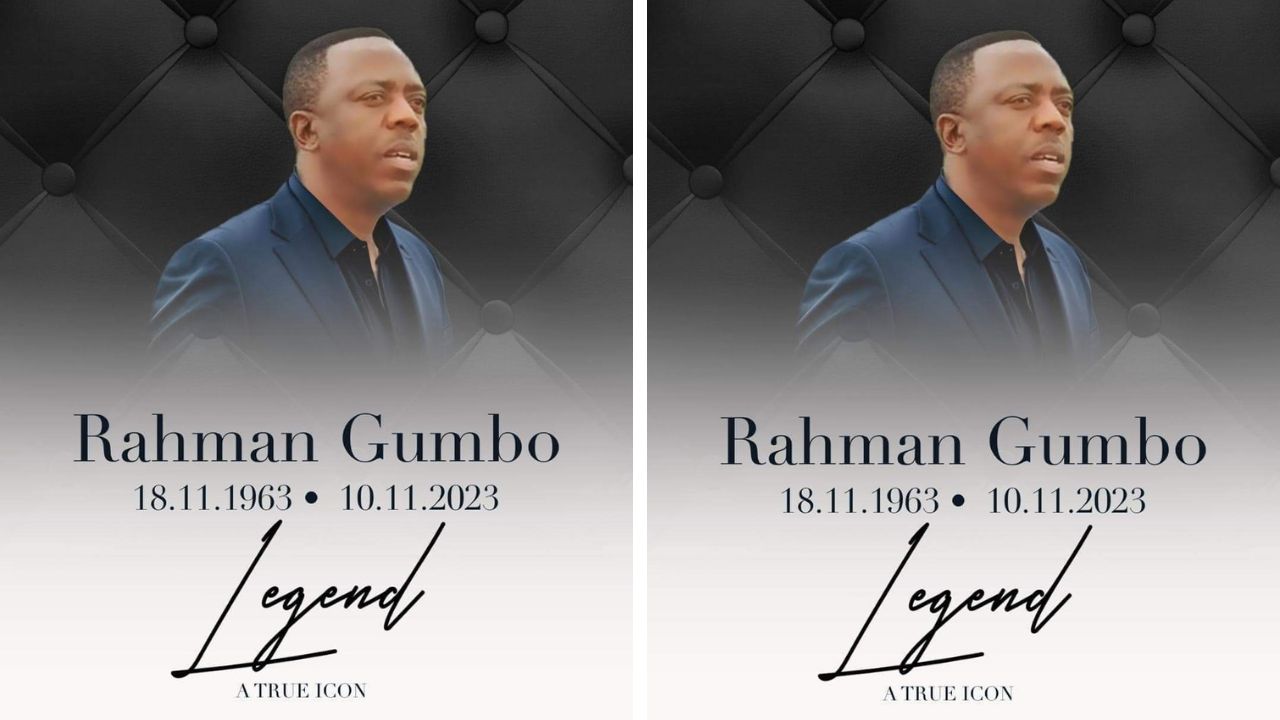The late Rahman Gumbo