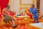 In Pictures: Uebert Angel meets up with King Mswati III President Emmerson Mnangagwa's envoy and ambassador at large to Europe and the Americas, Uebert Angel was in Eswatini over the weekend where he met King Mswati III.