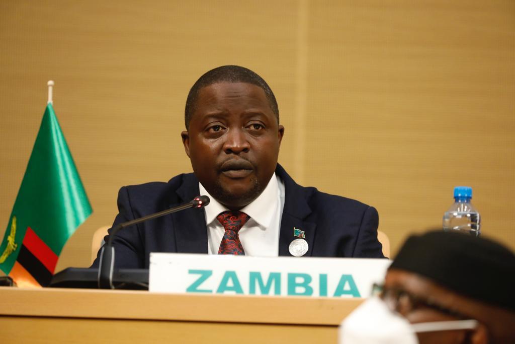 Zambia's Foreign Minister Stanley Kakubo (Picture via African Union)