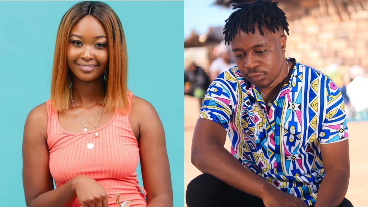 The drama between rapper Holy Ten and his baby mama Tariro Chelsea Hlomayi seems to be far from over (Pictures via Twitter - Tariro Chelsea and Instagram - Holy Ten]