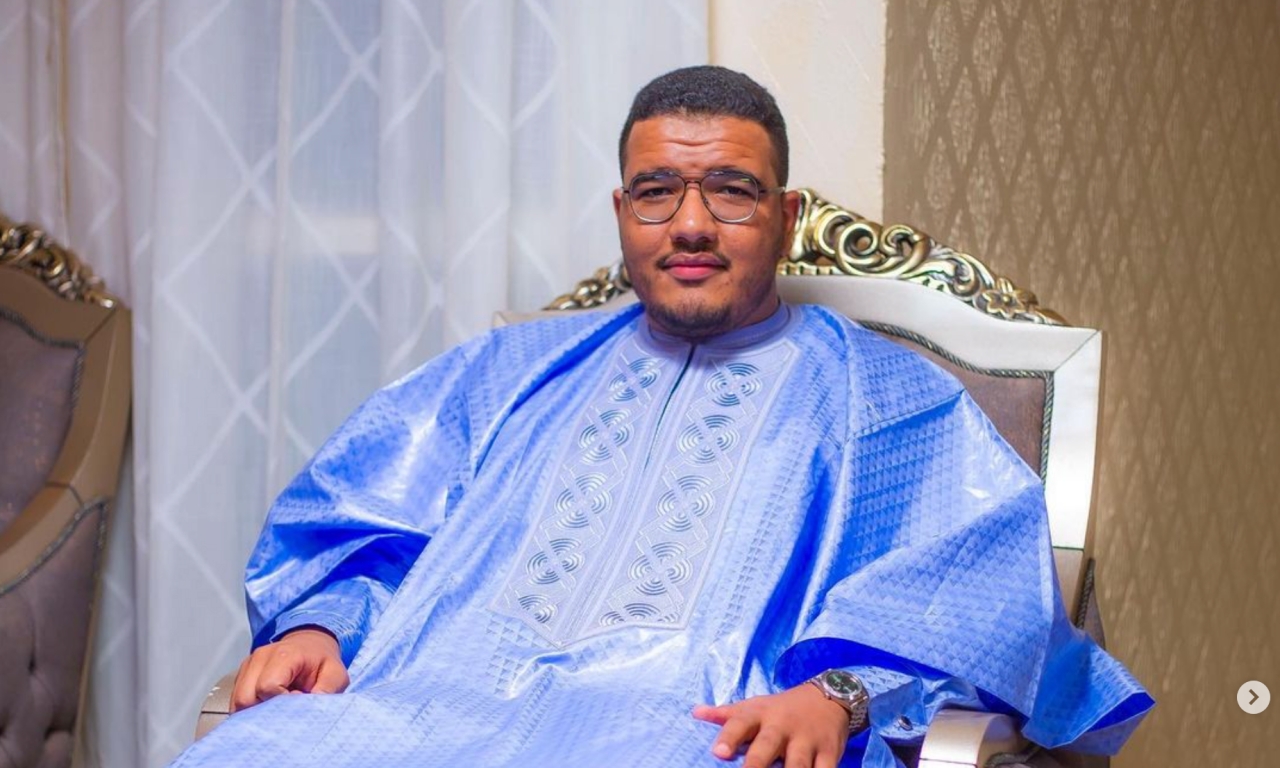 Salem Bazoum is the son of Niger President Mohamed Bazoum who was toppled in a coup last year (Picture via Instagram - salem_bazoum)