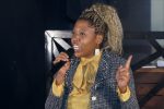 Catching up with Samantha Boka Samantha Boka speaking at a Power Breakfast for Marketers at Joina City in Harare on Friday 19 January 2024 (Image Supplied)