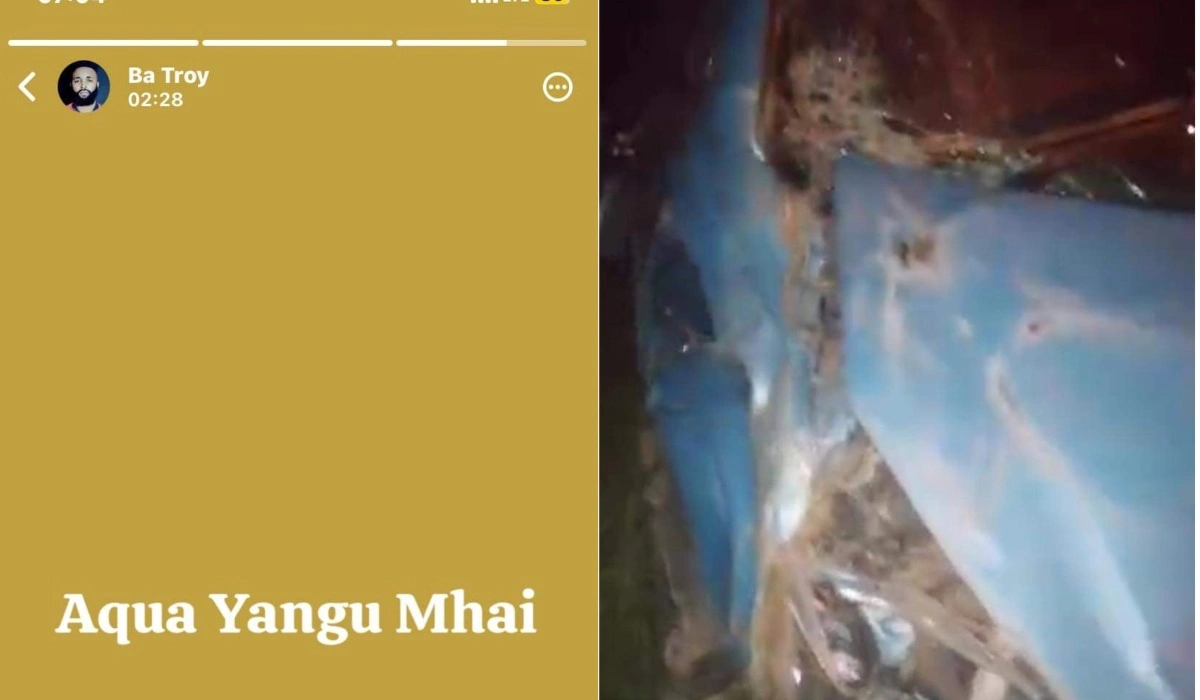 BaTroy Involved in a Car Accident (Image Credit: Facebook: Mukomana WekuSheedzera)