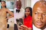 Corruption accused Edwin Sodi risks losing 90 vehicles, dumps girlfriend South African business mogul Edwin Sodi and girlfriend Karen Zulu (Pictures via Instagram)