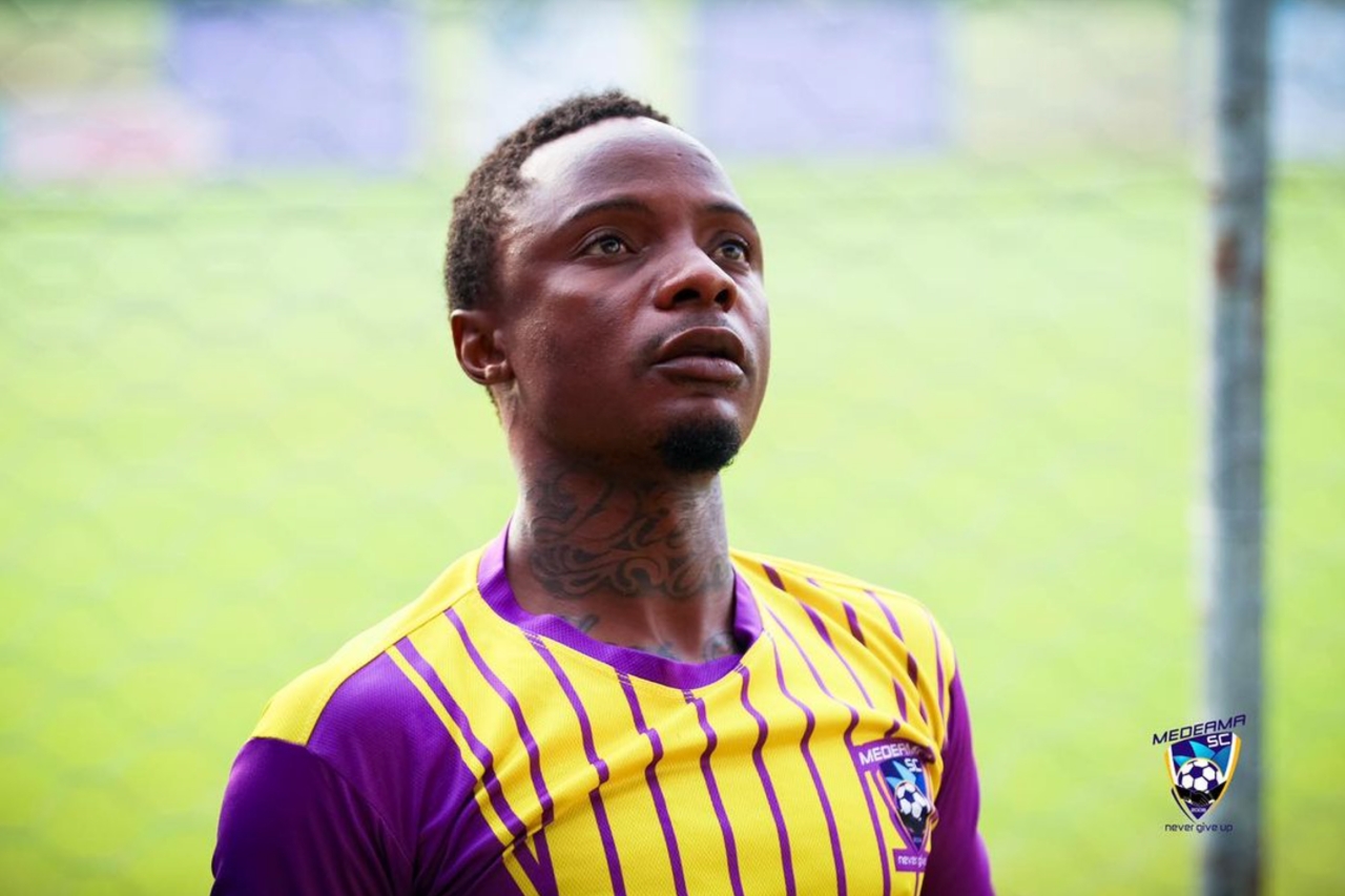 Kudakwashe Mahachi last played for Ghanaian Champions Medeama SC (Picture via Instagram - Medeama SC)