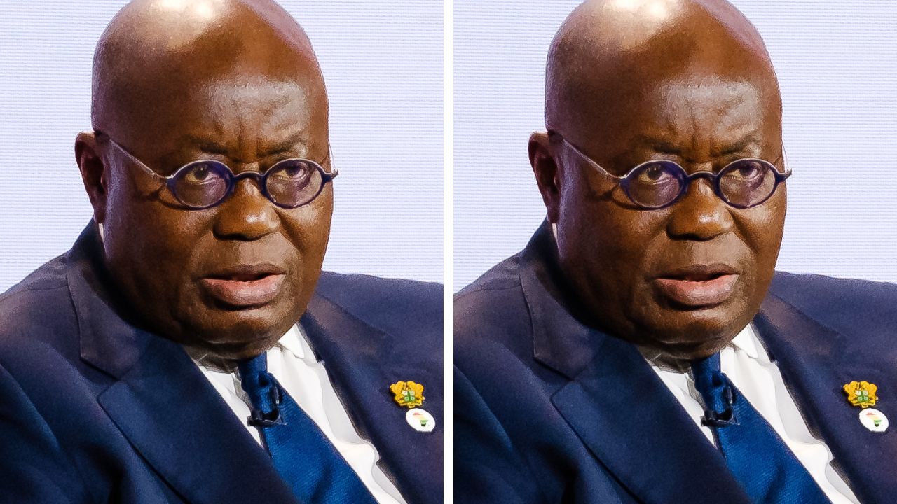 Ghana President Nana Akufo-Addo addresses the audience during a panel discussion at the UK-Africa Investment Summit in London, 20 January 2020. (Picture via Graham Carlow, CC BY 2.0 , via Wikimedia Commons)