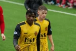 Ndiweni scores first Scottish League One goal; helps Athletic secure win Zimbabwe Warriors prospect Michael Ndiweni is on loan at Annan Athletic in the Scottish Premier League from Newcastle United (Picture via Joe Saunders - Annan Athletic)