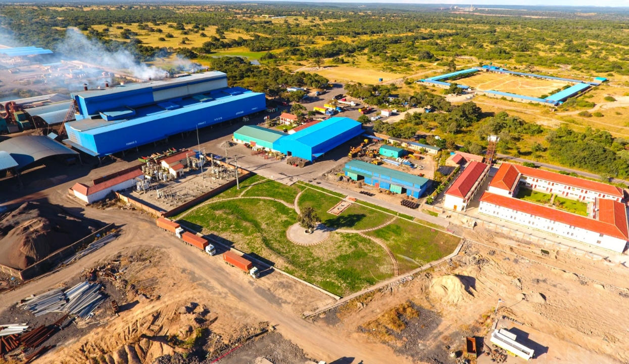 Afrochine Smelting is Zimbabwe's largest producer of ferrochrome, an alloy of chromium, iron and carbon used in steelmaking. (Picture via Afrochine Smelting)