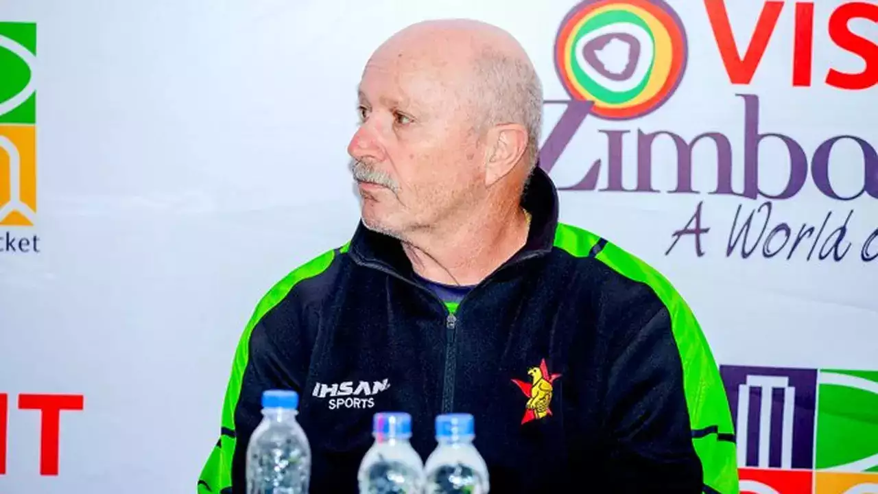 Zimbabwe coach Dave Houghton resigned after the Chevrons failed to qualify for the 2023 International Cricket Council Men’s Cricket World Cup and T20 World Cup. (Picture via Zimbabwe Cricket)
