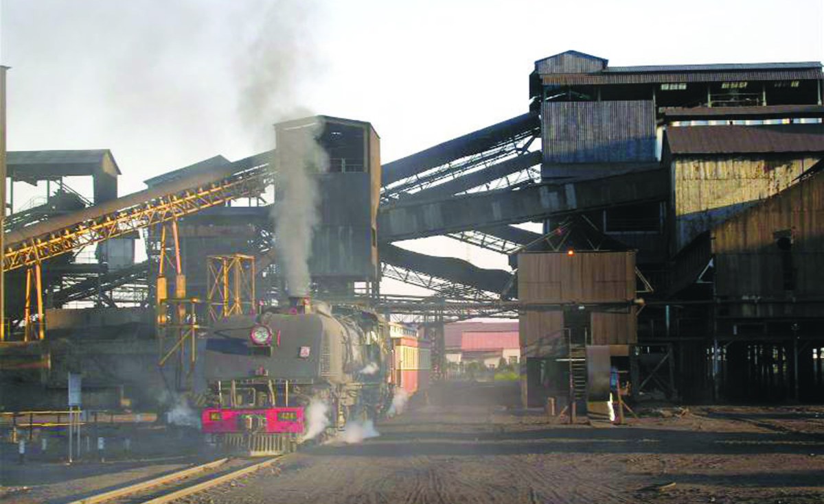 Part of the infrastructure at Hwange Colliery