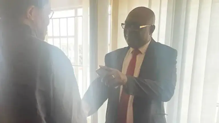 President Emmerson Mnangagwa has appointed controversial acting deputy Prosecutor General Michael Reza (right) as the new chairperson of the Zimbabwe Anti-Corruption Commission (ZACC)