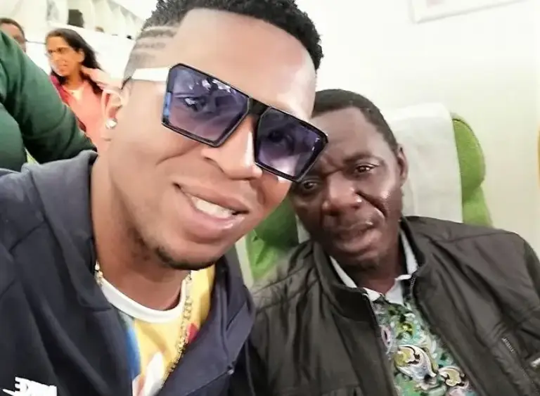 Sungura ace Alick Macheso seen here with his dancer Majuice