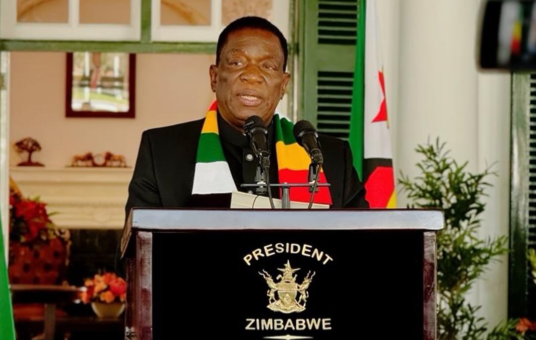 President Emmerson Mnangagwa (Picture via X - @edmnangagwa)