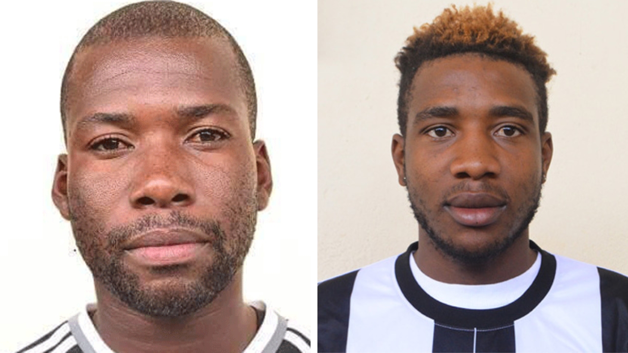 Former Highlanders FC midfielders Eric Mudzingwa and Denzel Khumalo