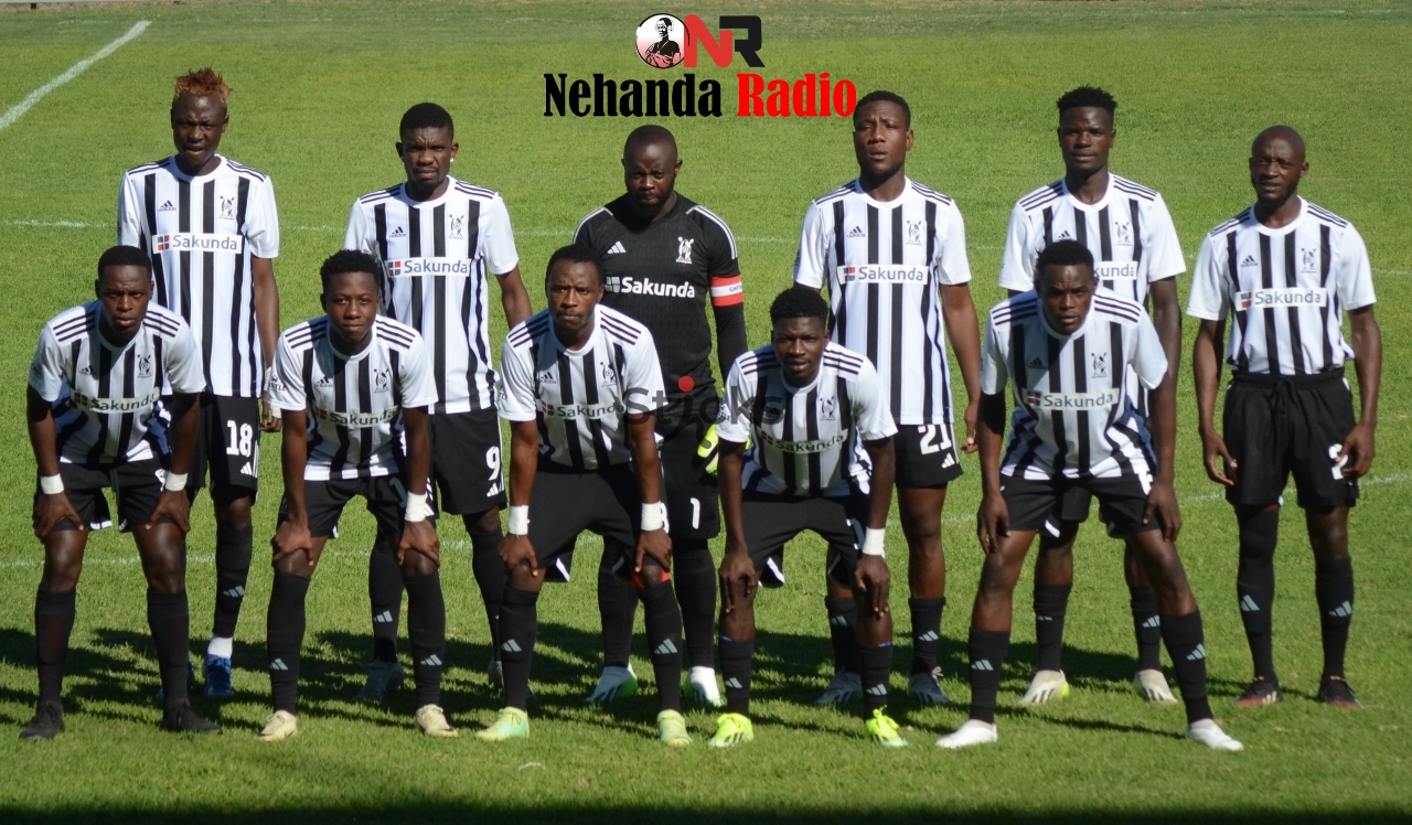 Highlanders FC line up (Picture via Tafadzwa 'Sticks' Chigandiwa for Nehanda Radio)