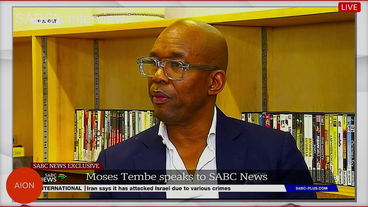 In an interview with the SABC, Moses Tembe said that there was nothing that tied his family to the death of South African rapper Kiernan AKA Forbes. (Picture via YouTube - SABC)