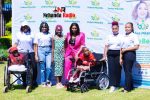 Zodwa Mkandla fights for disability rights, donates electric wheelchairs The Zodwa Mkandla Foundation, a Zimbabwean organisation named after its founder, Zodwa Mkandla is helping disadvantaged people with electric wheelchairs (Picture via Nyashadzashe Ndoro for Nehanda Radio)